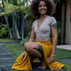 Purusha People Sun Days Flow Top